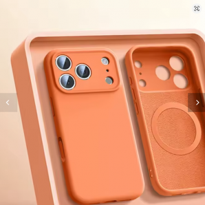 Original Flüssigsilikon Magnetische Handyhülle für iPhone 17 / 17 Pro / 17 Pro Max / 17 Air – MagSafe Kompatible Schutzhülle mit Wireless Charger Unterstützung