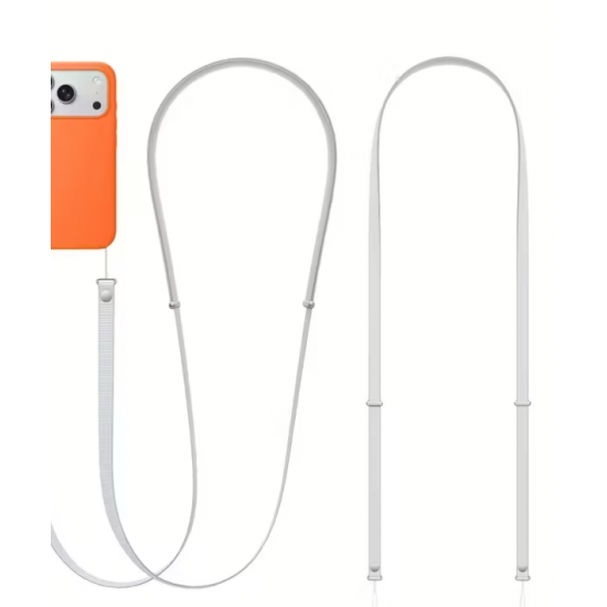 Magnetisches Handy-Lanyard – Verstellbarer Crossbody-Halsriemen für Apple iPhone 17 Pro / Pro Max, inklusive Universal-Dichtung & Magnetisches Handgelenkband