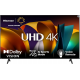 Hisense 43E6NT 108 cm (43 Zoll) 4K UHD Smart TV – HDR, Dolby Vision, Precision Colour, 60Hz, Triple Tuner, HDMI 2.1, Bluetooth, WiFi, Alexa Built-in, Schwarz [Modell 2024, Energieklasse E]