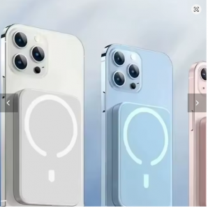 20.000 mAh Magnetische Powerbank Wireless PD 22,5W Schnellladegerät mit MagSafe – Tragbare Externe Batterie für iPhone 17, 16, 15, 14